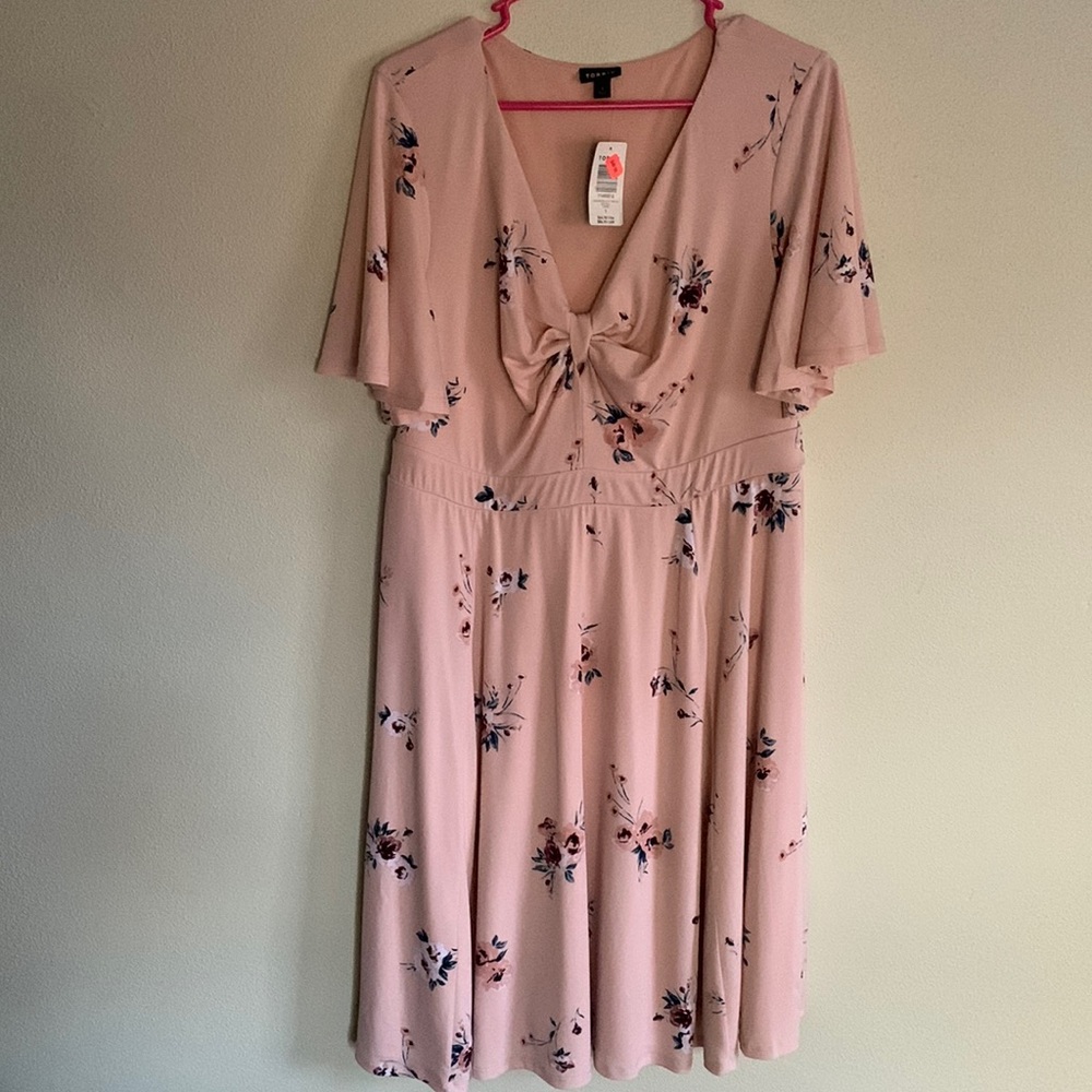 Pink Floral Torrid Dress